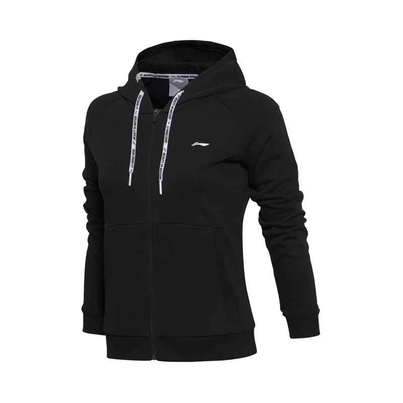Подлинный антикопирование 17 весенний Li Ning серия тренировок женский кардиган худи AWDM086-1-3-4-5