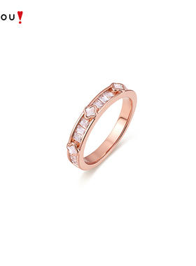 AJIDOU阿吉豆戒指女款设计感指环尾戒