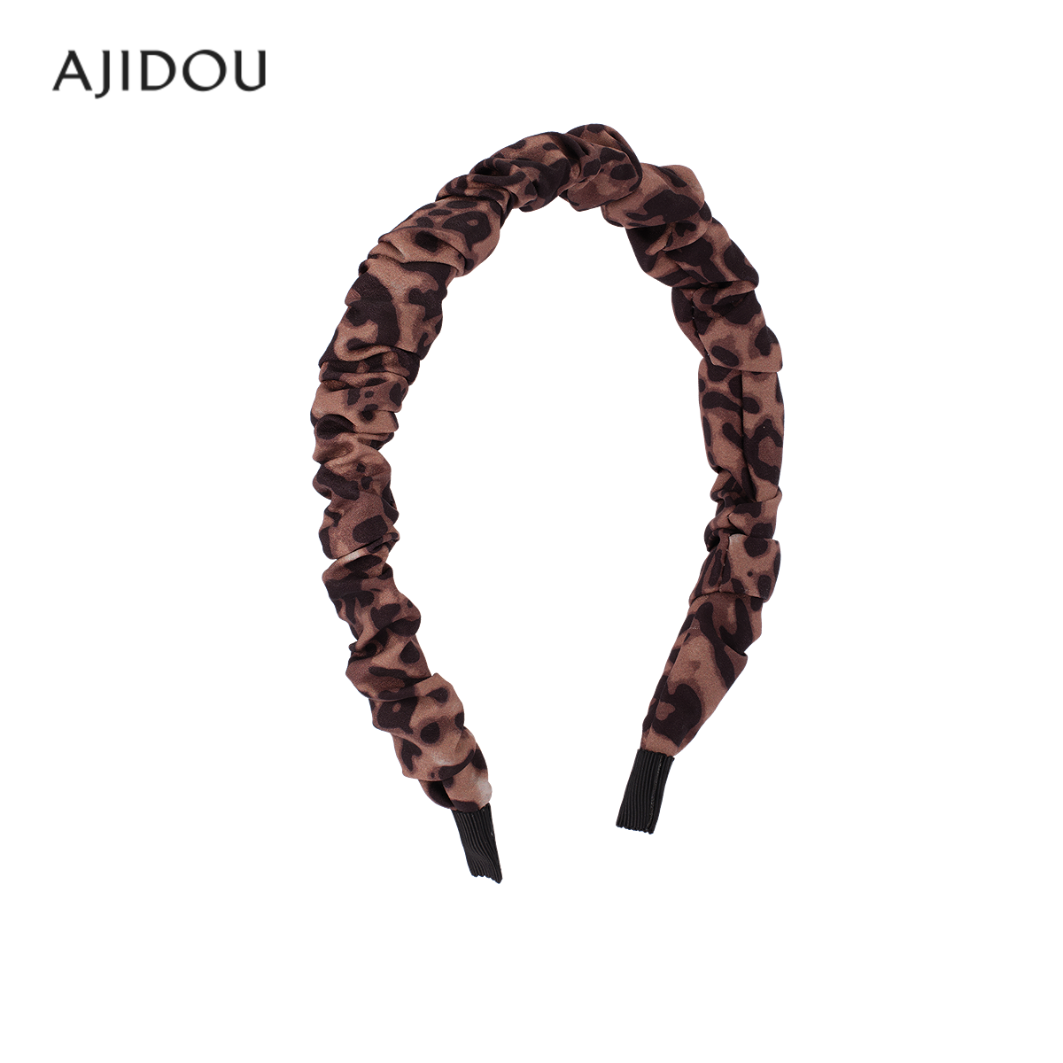 AJIDOU阿吉豆发箍头箍豹纹女款潮酷线下专柜同款时尚发饰头饰