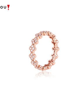 AJIDOU阿吉豆戒指女款设计感指环尾戒