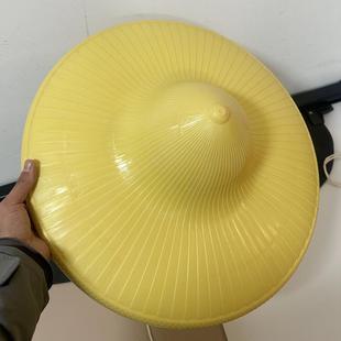 防水耐用遮阳防雨塑料林冲户外防晒男女田园工作大檐斗笠钓鱼雨帽