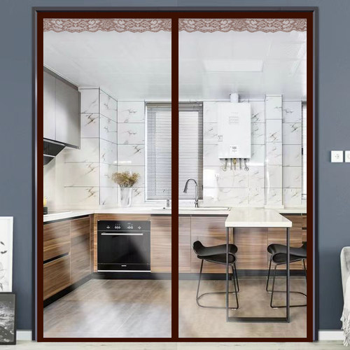 空调门帘防水防油烟保温防风挡风