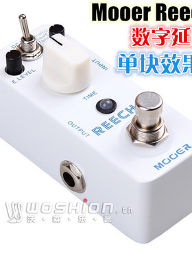 MOOER/魔耳 Reecho 数字延时电吉他单块效果器