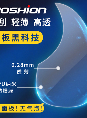 高透材质泰勒款Martin马丁款Lowden款透明吉他护板指弹扫弦打板贴