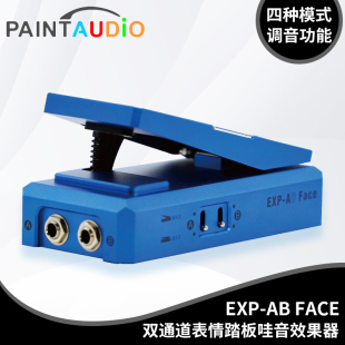 Face双通道表情踏板电吉它效果器哇音音量PaintAudio EXP