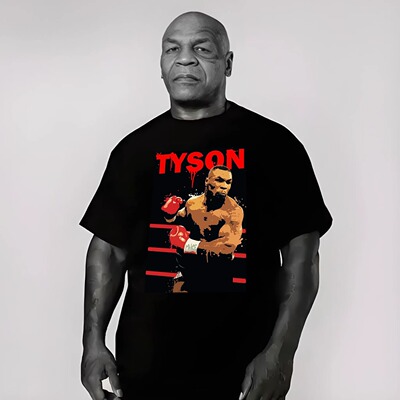 MMA泰拳击泰森MIKETYSON拳王短袖