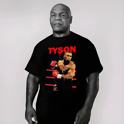 MMA泰拳击泰森MIKETYSON拳王短袖