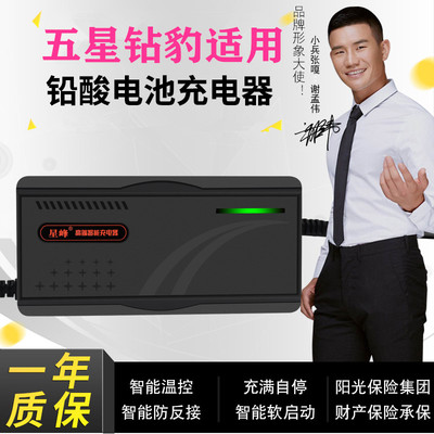 五星钻豹适用电动车充电器48V12AH60V20AH72V50AH84V45AH