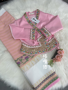 女装秋季2023新款版纳傣族女装两件套云南旅游时尚日常节日旅拍