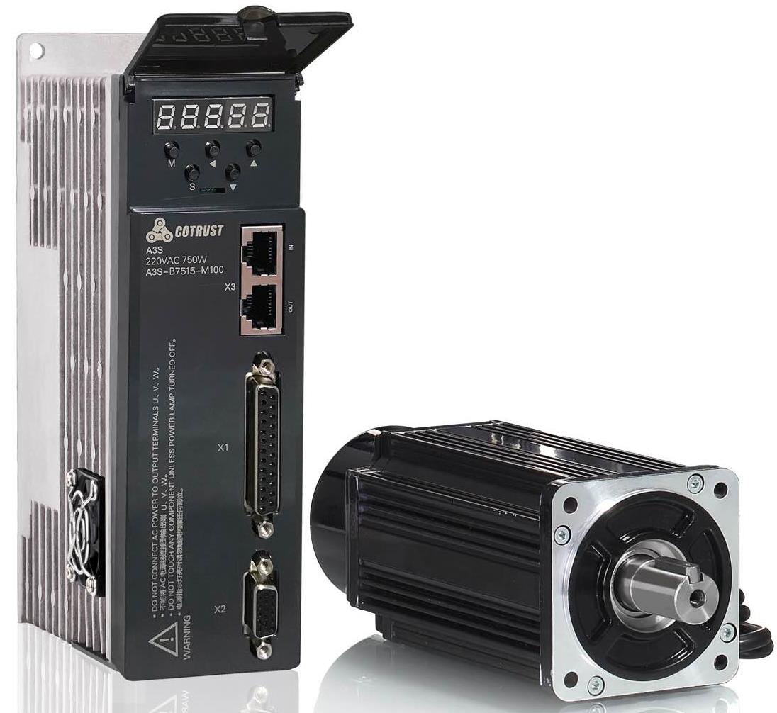 220VAC合信COTRUST科创思1KW中惯量伺服驱动控制器A3S-B1022-M101
