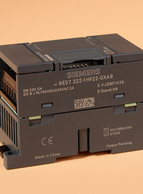 8路6ES7222输出PLC模块EM222 CN西门子6ES7 222-1BF22/1HF22-0XA8