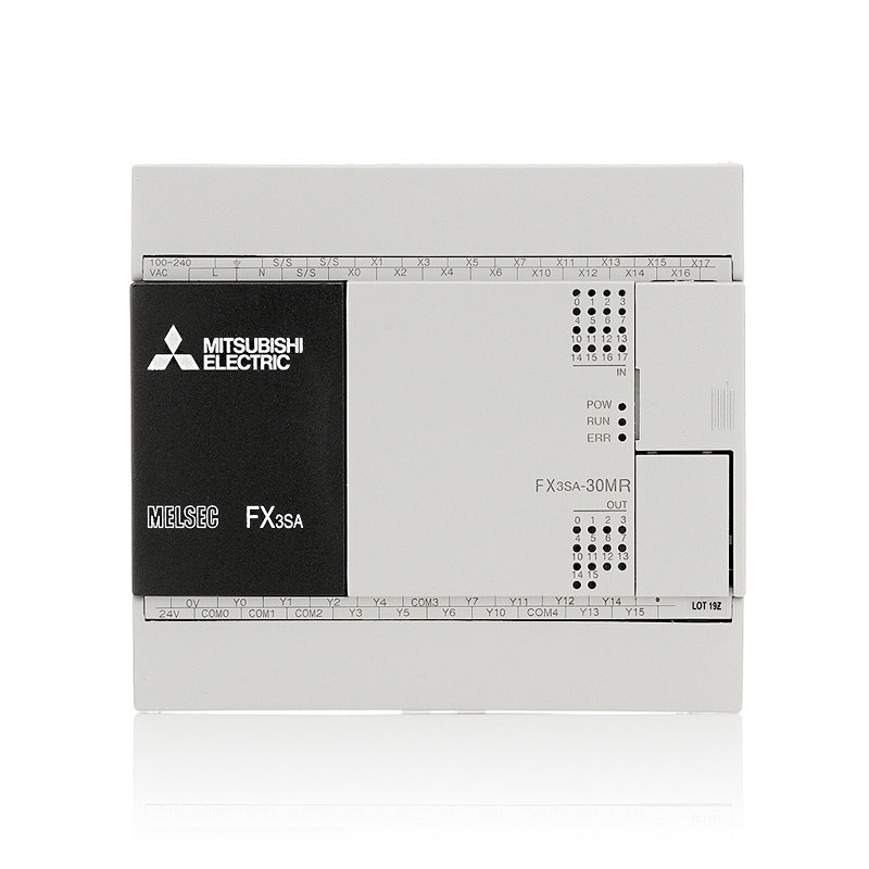 三菱PLC可编程FX3SA-10 14 20 30 MR MT -CM 控制器001替代FX1S
