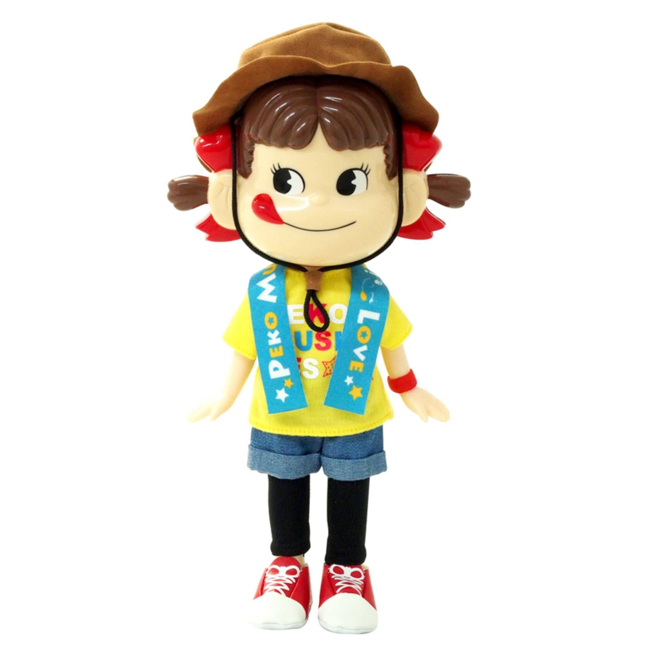 积分换购 日本不二家peko牛奶妹玩偶公仔摆件