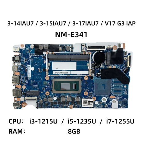 联想V14 V15 S15 S14/G3 IAP/3 15/14IAU7 主板NM-E341/E331/E361