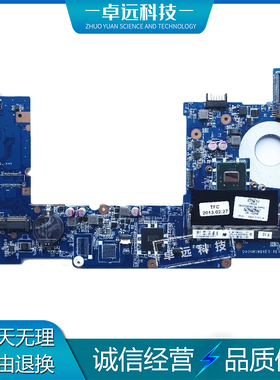 惠普 HP MINI 110-3 主板 atom N455 DA0NM1MB6E0 650737-001