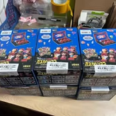 特价蜡笔小新电影院盲盒现货秒发端盒一套6个不重复全新未拆