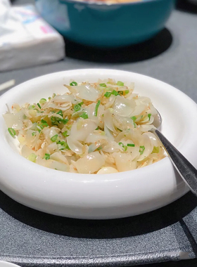 酒店餐具农家乐炒菜盘热菜小炒盘川菜深盘陶瓷特色中式圆形盘白色