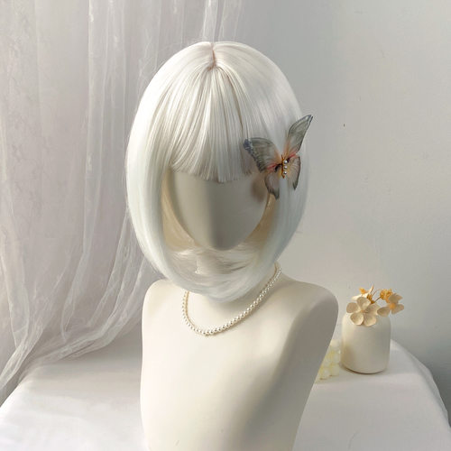 欧美热卖假发bobo头齐刘海