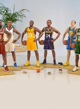 杜兰特nba工艺品家居手办哈登人物公仔球星火箭篮球摆件欧文