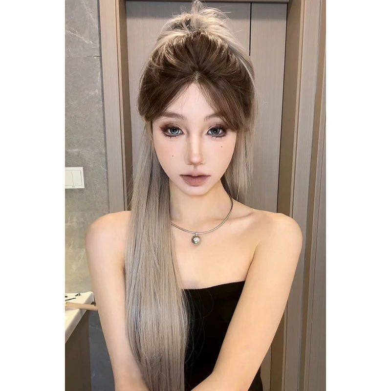 猎户座巧克力渐变假发