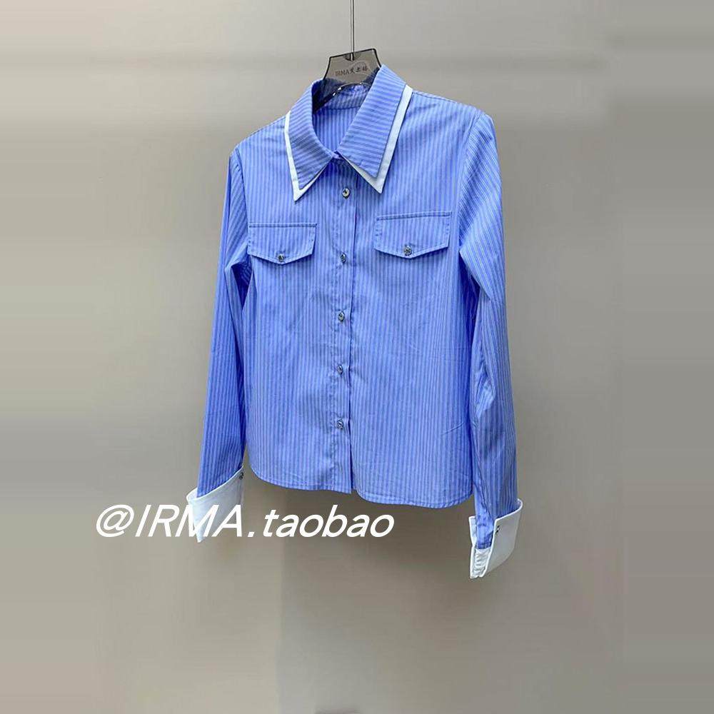 超好看撞色高级感针织毛衣开衫