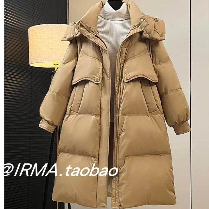 加厚羽绒服女中长款保暖时尚显瘦