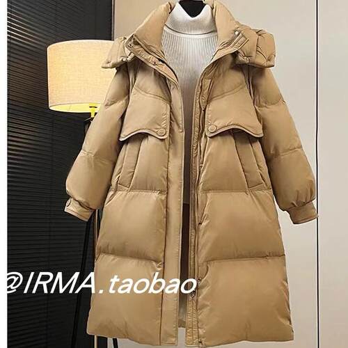 加厚羽绒服女中长款保暖时尚显瘦