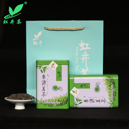 虹井绿茶2018新茶早春明前特级高山云雾茶日照绿茶茶叶婺源绿茶