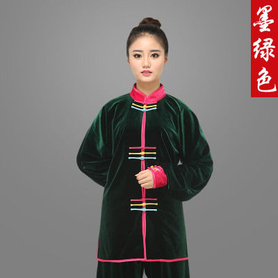 清仓太极服秋冬加厚武术服中老年冬季男女金丝绒太极拳练功服装|ruв категории движение/йога/фитнес/фанаты товаров, Тхэквондо/ушу/кикбоксинг, тайджи, Тай Чи одежды - от Buy2taobao.com для оказания профессиональной услуги покупки агента Taobao