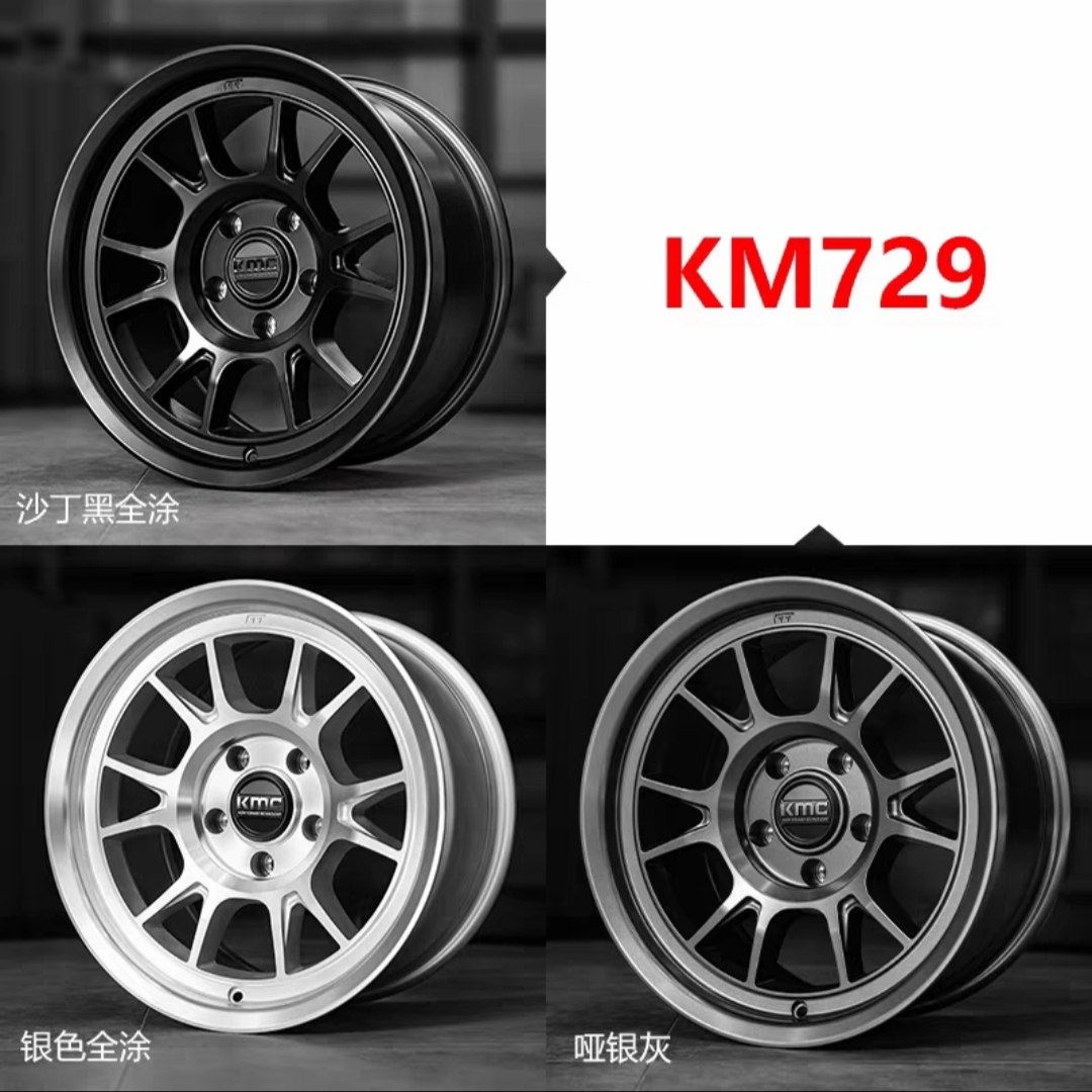 KMC正品KM729领域坦克300坦途牧马人212烈马普拉多ranger旋压轮毂