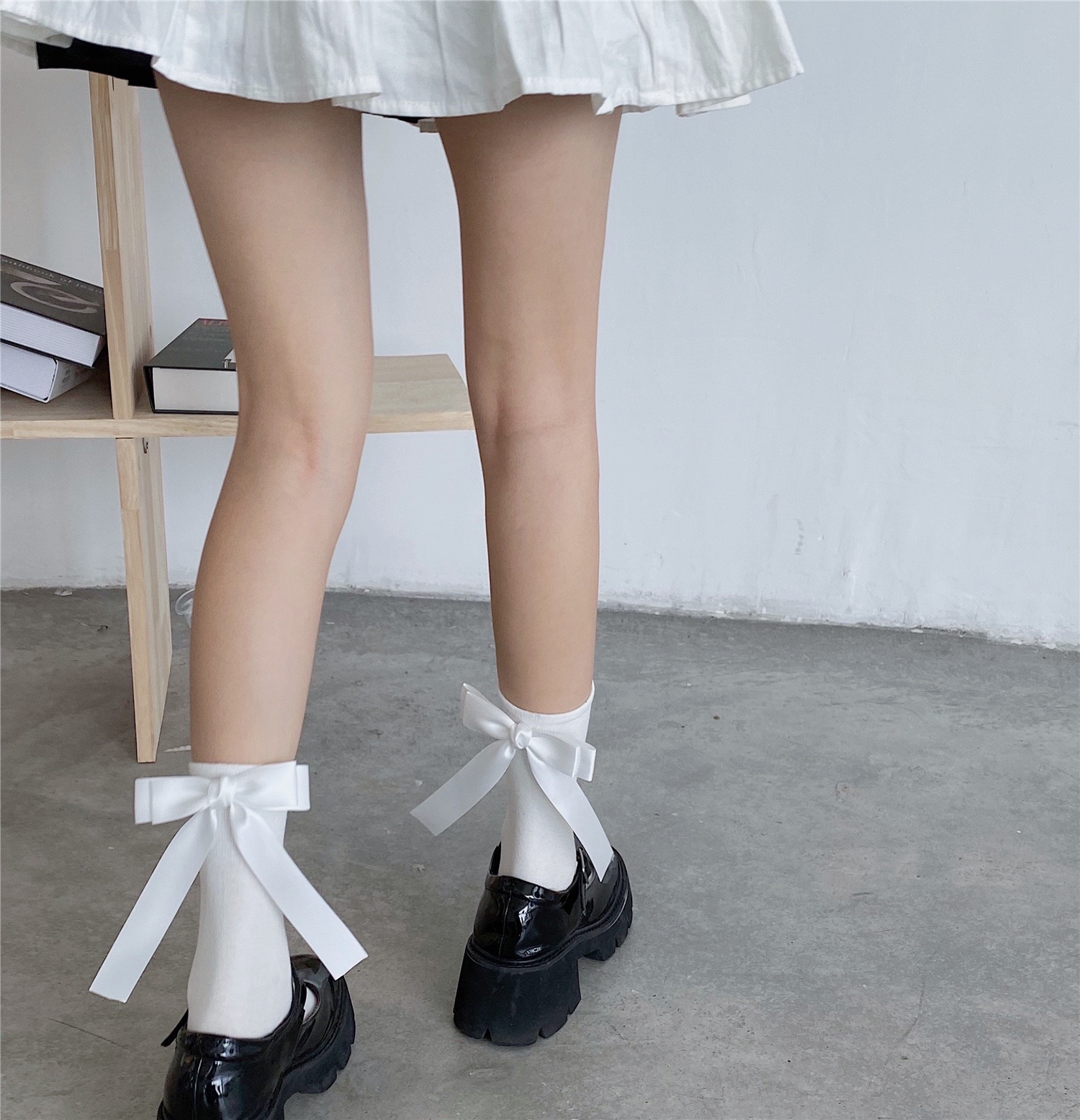 洛丽塔aytofilms手工小腿袜