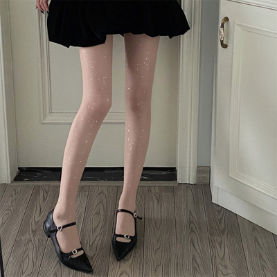 璀璨银河星星bling闪光丝袜