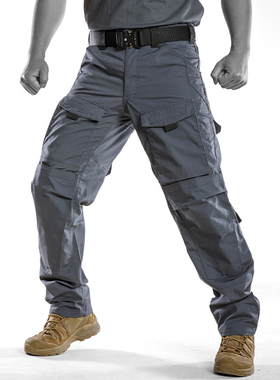 隐忍入侵者战术裤子MC迷彩裤男式户外服装登山裤美式黑色工装裤