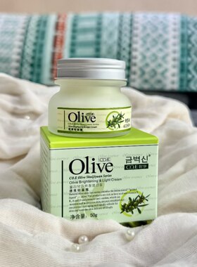韩伊橄榄Olive透亮轻盈面霜50g  清爽净透深层补水面霜