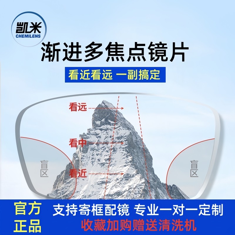 韩国凯米内渐进镜片1.67多焦点1.74远近专业配镜U6防蓝光近视老花,ZIPPO/瑞士军刀/眼镜,定制眼镜片,淘宝优惠券,粉丝福利购,淘宝优惠卷