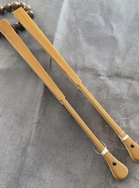 9.5寸老玉竹纯手工复古折扇