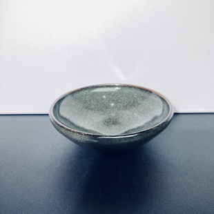 建窑建盏原矿原釉柴烧老气韵味深邃油润灰杯建盏主人茶盏茶杯