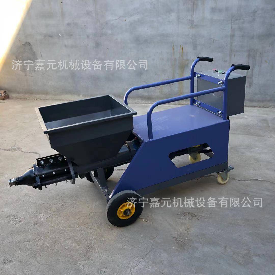 小型电动门缝灌浆机门框门窗堵漏灌浆机卧式路面水泥砂浆灌缝机