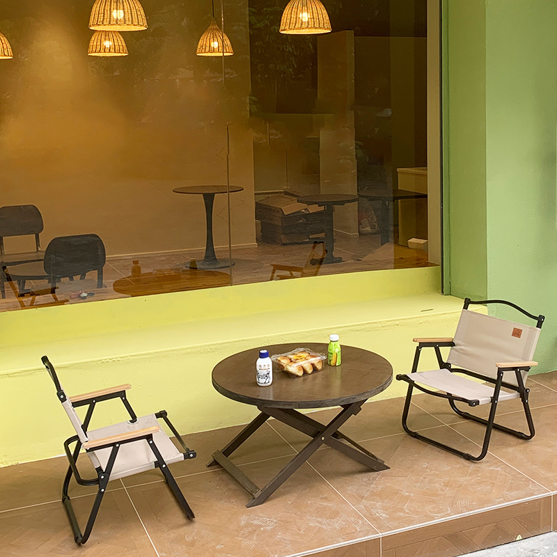 奶茶店小桌小型茶几折叠桌便携式