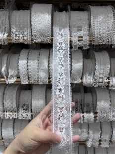 建诚绣品精品水溶牛奶丝蕾丝花边diy手帐手工娃衣童装服装辅料
