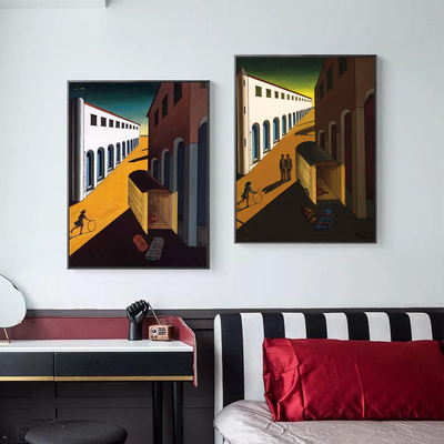 乔治德基里科客厅装饰画大仟印像