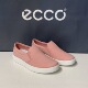 ECCO爱步女鞋 219253 百搭真皮通勤鞋 柔酷60周年板鞋 2025新款