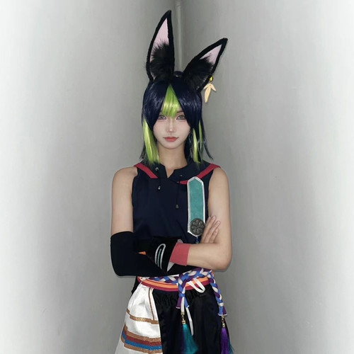 三妄想神原cos服提纳里侍林人cosplay男衍生服同人日常潮服男装