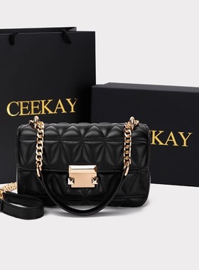 CEEKAY小香风菱格链条包高级质感小众包包女包斜挎包今年流行小包