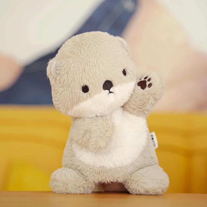 电电动物园DDZOO小水獭毛绒玩具