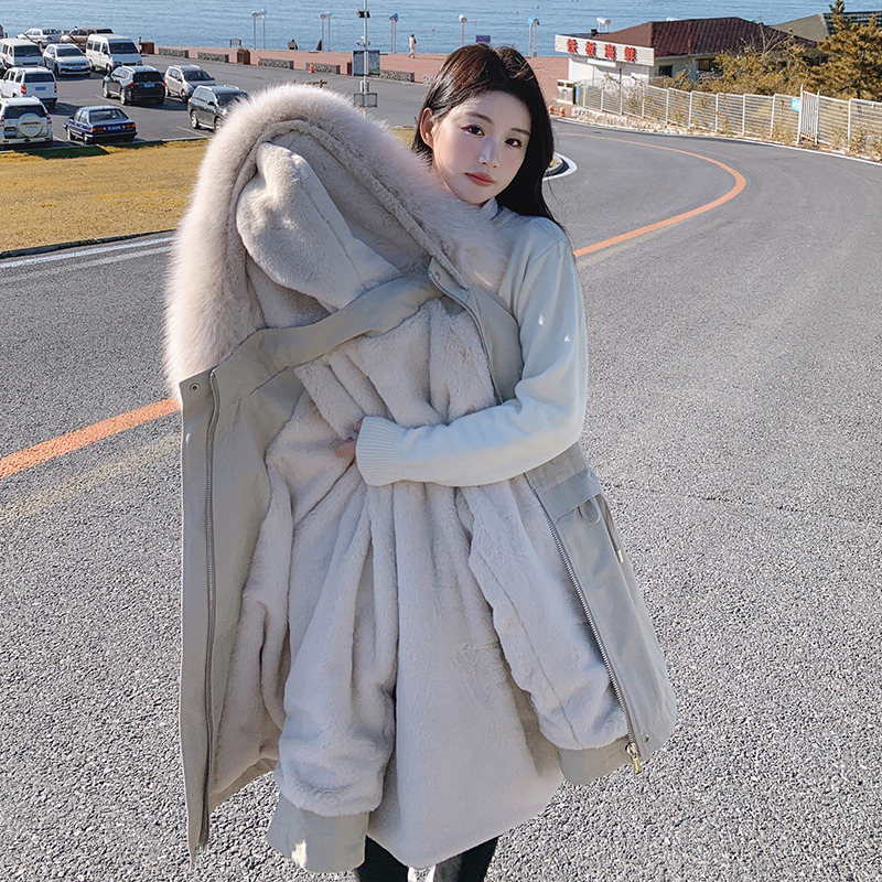 工装派克棉服女冬季中长款小个子2025新款收腰设计感加绒加厚棉衣,女装棉衣/棉服,浙宝099 工装派克棉服女冬季中长款小个子2025新款收腰设计感加绒加厚棉衣,女装棉衣/棉服,浙宝099