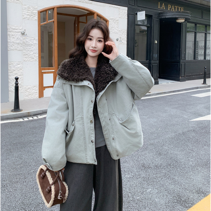 现货新款羊羔毛派克服099-10318-p235-k368,商品下架区,浙宝099