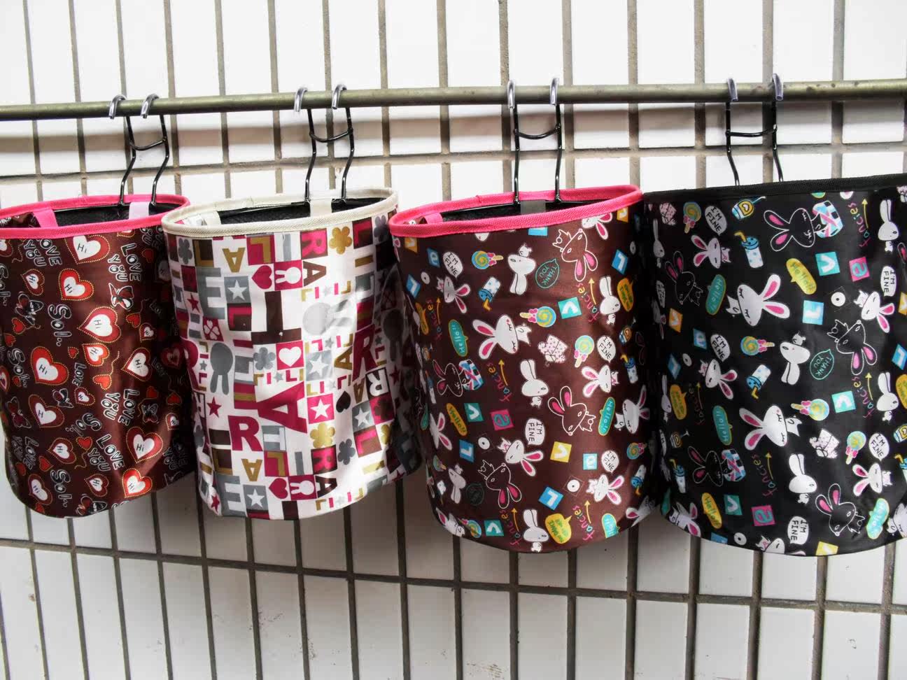 Panier pour vélo en toile - Ref 2256344 Image 3