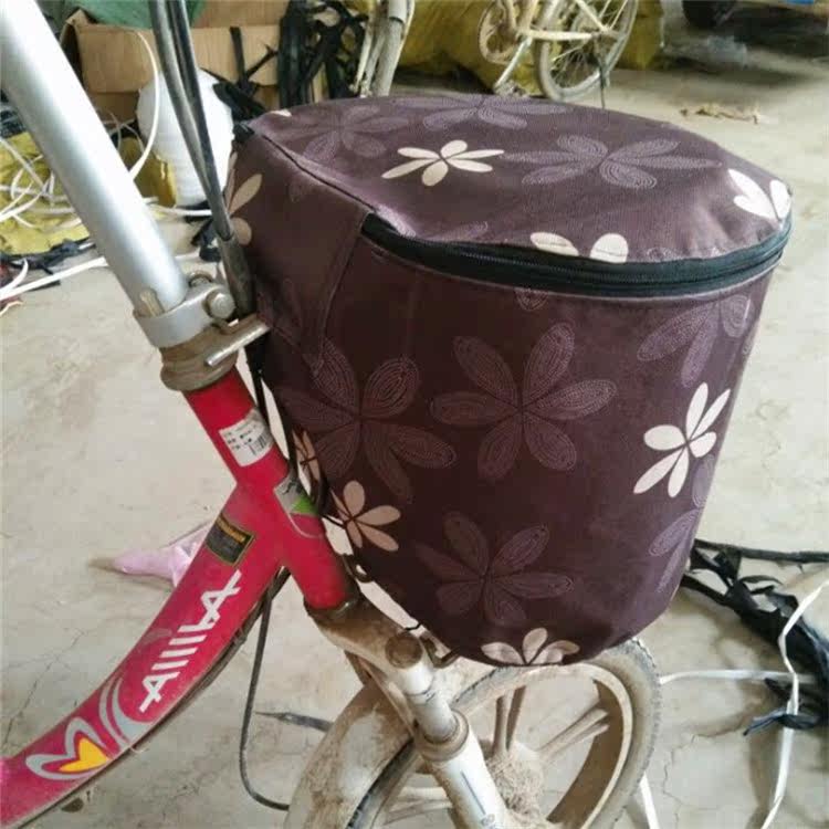 Panier pour vélo en toile - Ref 2259180 Image 4