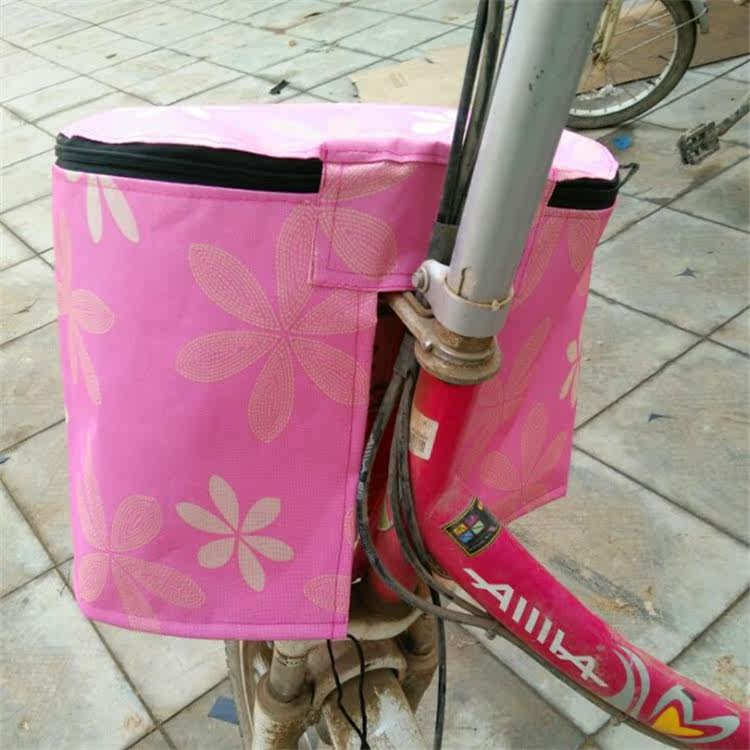 Panier pour vélo en toile - Ref 2259180 Image 5